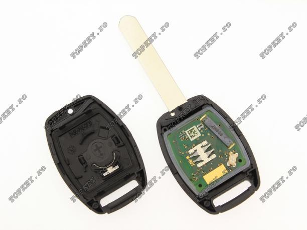 Auto cheie KEY pt Honda Accord cu electronica, cip ID46 de TOPKEY.ro Auto cheie KEY pt Honda Accord cu electronica, cip ID46