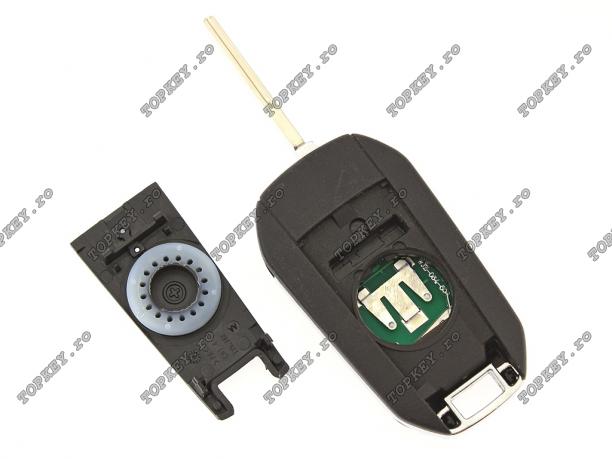 Auto cheie Peugeot 508 cu 3 butoane, 433 Mhz, KEY