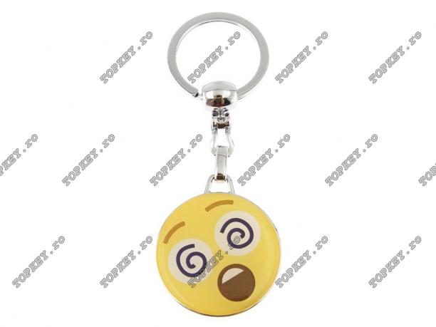 Breloc Emoticons Fața 4 de TOPKEY.ro
