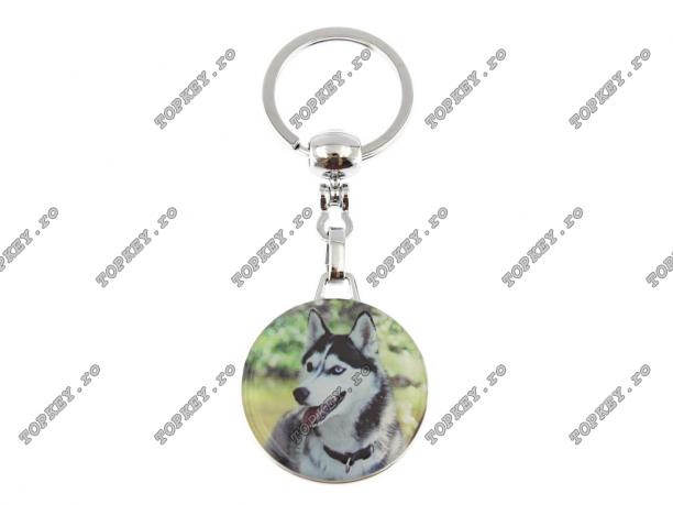 Breloc Huskey de TOPKEY.ro