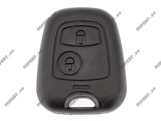 Carasa cu 2 butoane pt Citroen cu lamela SIX-3P, KEY de TOPKEY.ro Carasa cu 2 butoane pt Citroen cu lamela SIX-3P, KEY de TOPKEY.ro