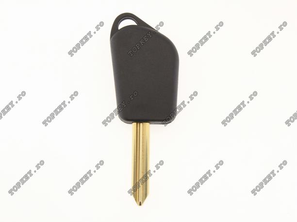 Carcasa KEY Citroen Elysee cu 2 butoane si lamela SIX-3P de TOPKEY.ro Carcasa KEY Citroen Elysee cu 2 butoane si lamela SIX-3P