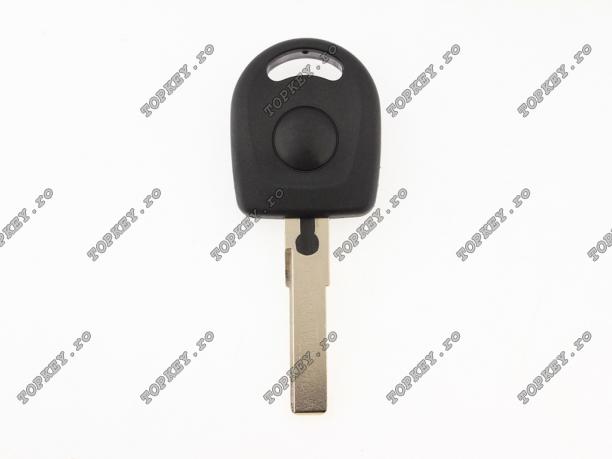 Carcasa KEY VW cu loc pentru transponder si lamela HU-HAAP de TOPKEY.ro