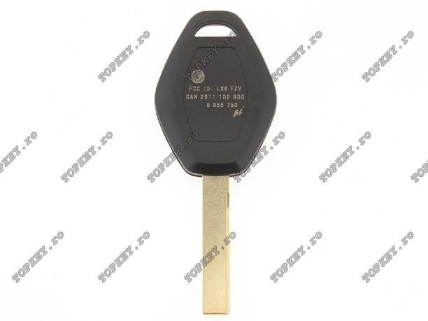 Carcasa KEY pentru BMW cu 3 butoane de TOPKEY.ro Carcasa KEY pentru BMW cu 3 butoane