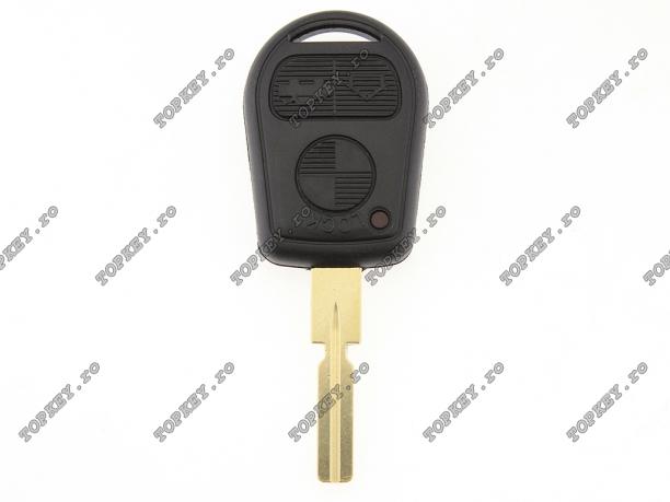 Carcasa KEY pentru BMW cu 3 butoane si lamela BM-5P de TOPKEY.ro Carcasa KEY pentru BMW cu 3 butoane si lamela BM-5P de TOPKEY.ro