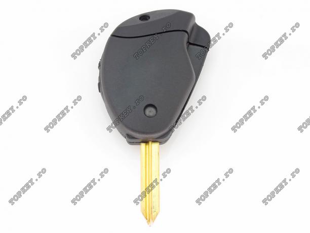Carcasa briceag Citroen cu lamela SIX-3P, KEY de TOPKEY.ro