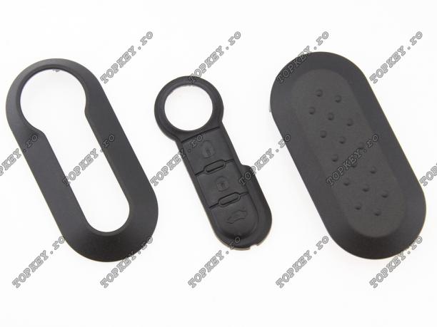 Carcasa cheie colorata KEY pentru Fiat de TOPKEY.ro Carcasa cheie colorata KEY pentru Fiat