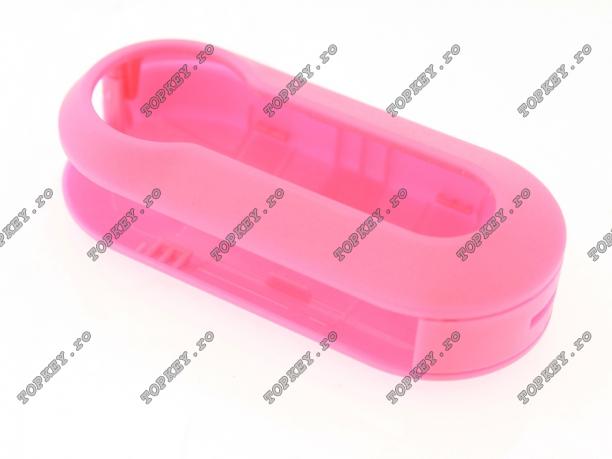 Carcasa cheie colorata KEY pentru Fiat de TOPKEY.ro Carcasa cheie colorata KEY pentru Fiat