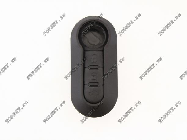 Carcasa cheie colorata KEY pentru Fiat de TOPKEY.ro Carcasa cheie colorata KEY pentru Fiat