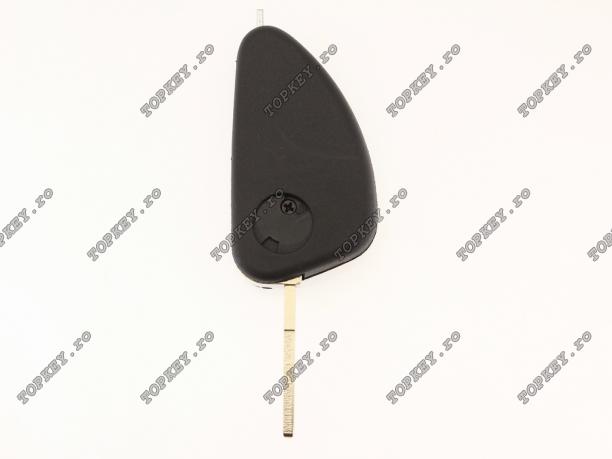 Carcasa goala pt telecomanda auto Alfa Romeo cu trei butoane, KEY de TOPKEY.ro Carcasa goala pt telecomanda auto Alfa Romeo cu trei butoane, KEY