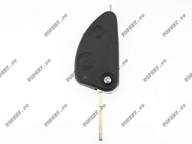 Carcasa pt telecomanda auto Alfa Romeo cu lamela FI-16P, KEY de TOPKEY.ro Carcasa pt telecomanda auto Alfa Romeo cu lamela FI-16P, KEY de TOPKEY.ro