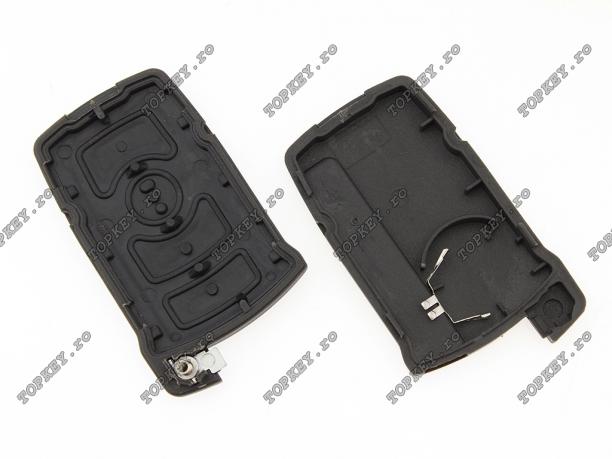 Carcasa telecomanda KEY pentru BMW seria 7 cu 4 butoane de TOPKEY.ro Carcasa telecomanda KEY pentru BMW seria 7 cu 4 butoane