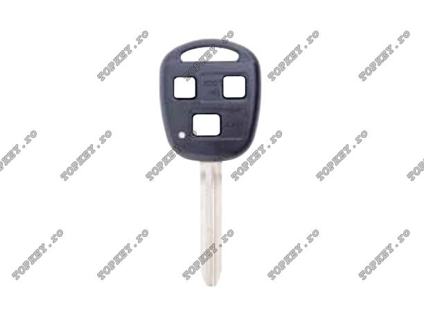 Carcasa telecomanda Toyota, lamele TOYO-19P de TOPKEY.ro Carcasa telecomanda Toyota, lamele TOYO-19P de TOPKEY.ro