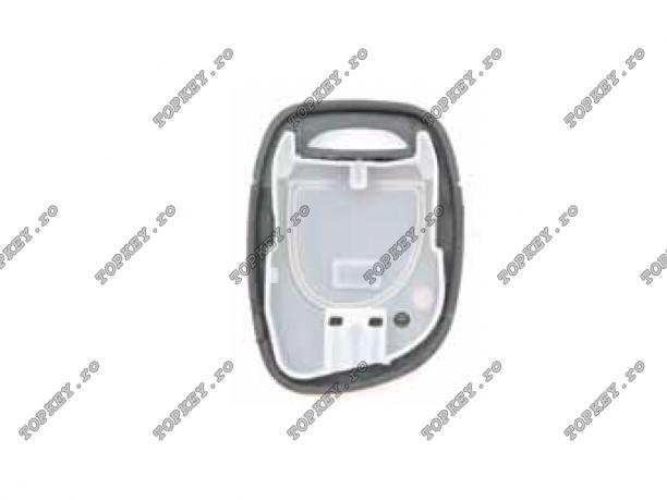 Carcase goală pentru Renault lamele NE-36P, cu un singur buton de TOPKEY.ro Carcase goală pentru Renault lamele NE-36P, cu un singur buton