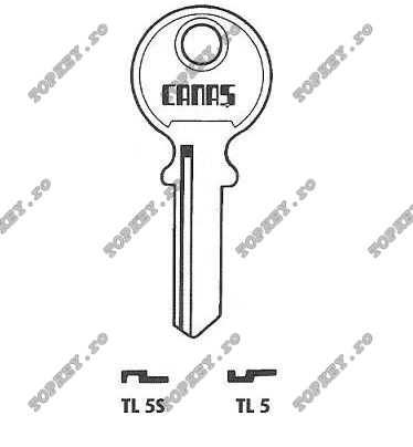 Chei pentru lacat chinezesc de TOPKEY.ro