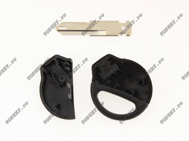 Cheie KEY Peugeot cu loc pentru cip si lamela NE-36P