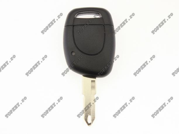 Cheie KEY cu 1 buton pt Renault, lamela NE-36P1 si cip PCF7946, pe 433 MHz de TOPKEY.ro