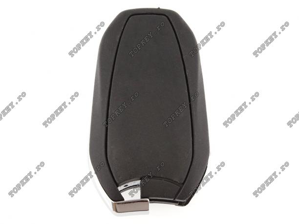 Cheie KeylessGo pentru mașini Peugeot cu 433mHz și 3 butoane