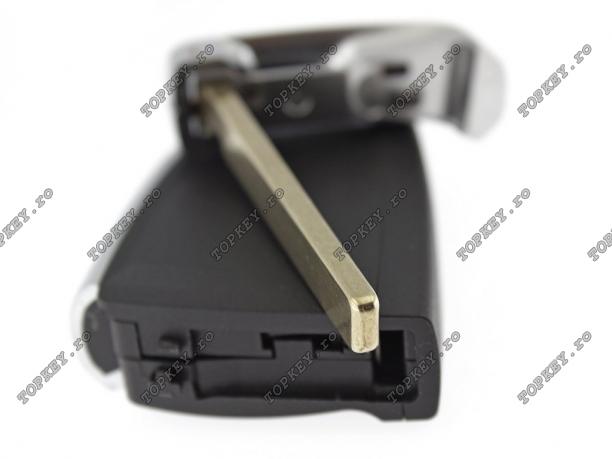 Cheie KeylessGo îmbunătățită pentru BMW cu 3 butoane