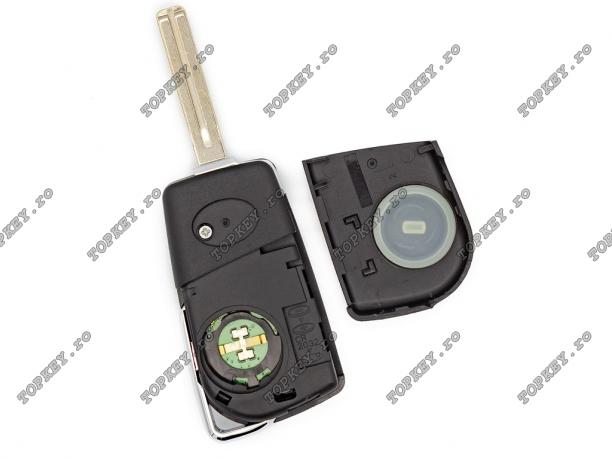 Cheie OEM Toyota Corolla 3 Butoane ID74 433MHz B2A2F2R de TOPKEY.ro Cheie OEM Toyota Corolla 3 Butoane ID74 433MHz B2A2F2R