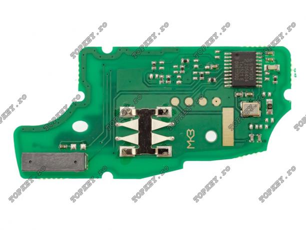 Cheie auto cu electronică CHEIE pentru Dacia Renault 3 butoane 3 butoane 433Mhz de TOPKEY.ro Cheie auto cu electronică CHEIE pentru Dacia Renault 3 butoane 3 butoane 433Mhz