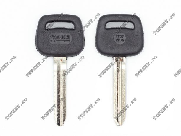Cheie auto goală cu plastic Toyota de TOPKEY.ro Cheie auto goală cu plastic Toyota de TOPKEY.ro