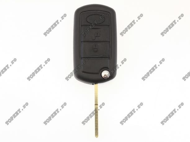 Cheie briceag cu electronica KEY pt Range si Land Rover cu 3 butoane, pe 433MHz de TOPKEY.ro