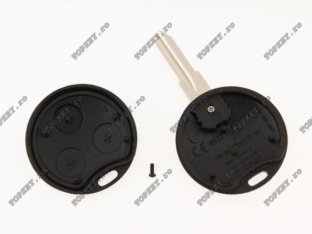 Cheie fara electronica KEY pentru Smart, trei butoane, lamela ME-HYP de TOPKEY.ro Cheie fara electronica KEY pentru Smart, trei butoane, lamela ME-HYP