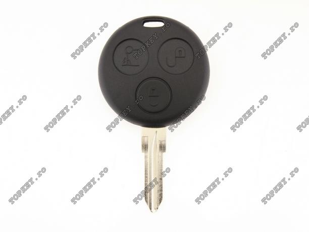 Cheie fara electronica KEY pentru Smart, trei butoane, lamela ME-HYP de TOPKEY.ro Cheie fara electronica KEY pentru Smart, trei butoane, lamela ME-HYP de TOPKEY.ro