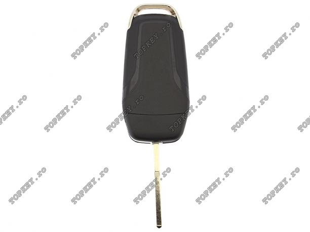 Cheie pentru Ford pe 433 MHz, 3 butoane, KEY de TOPKEY.ro Cheie pentru Ford pe 433 MHz, 3 butoane, KEY