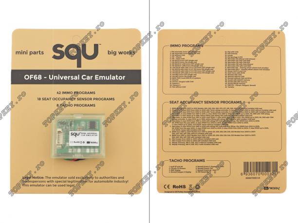 Emulator universal SQU OF68 de TOPKEY.ro Emulator universal SQU OF68