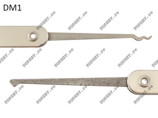 Instrument bilateral pentru a debloca cilindrii.