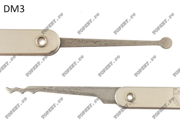 Instrument bilateral pentru a debloca cilindrii.