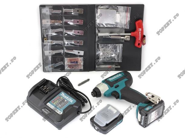 Kit șurubelniță electrică Makita de TOPKEY.ro Kit șurubelniță electrică Makita