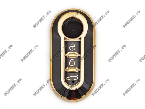 Protecție din silicon pentru cheia pliabilă Fiat de TOPKEY.ro
