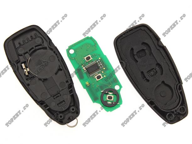 Smart Keyless cheie pt FORD, pe 433Mhz, cu 3 butoane, KEY