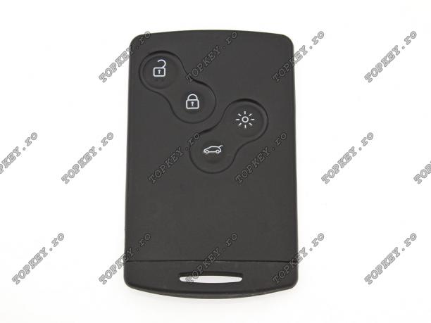 Smart cartela pentru Renault Clio 4 Keyless Go de TOPKEY.ro