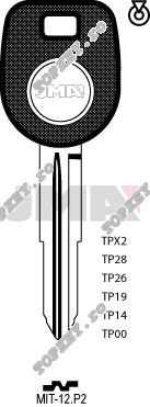 TP00MIT-12P2 de TOPKEY.ro TP00MIT-12P2 de TOPKEY.ro
