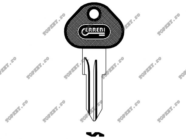 Cheie pentru motocicletа sau bicicletа de TOPKEY.ro