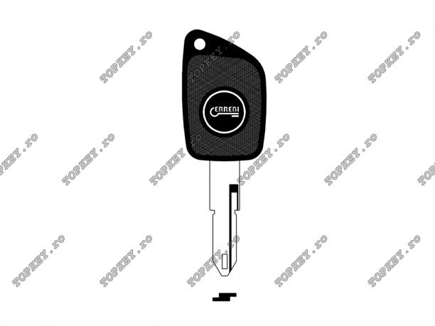 auto cu loc pentru cip de TOPKEY.ro