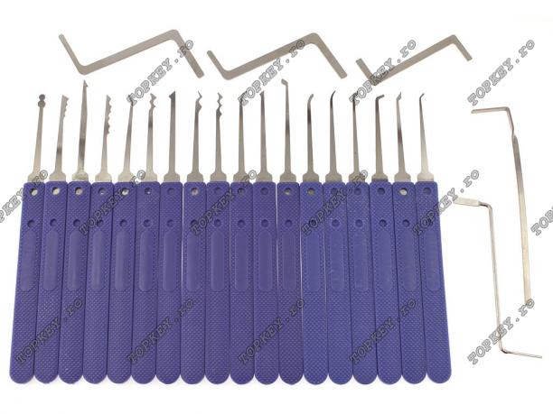 set de scule pretensionator blocare secret si groapa de TOPKEY.ro