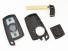 Carcasa SmartKey BMW seria 5 cu 3 butoane si cheie de urgenta lamela BM-5P de TOPKEY.ro