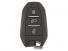 Cheie KeylessGo pentru mașini Peugeot cu 433mHz și 3 butoane de TOPKEY.ro