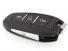 Cheie KeylessGo pentru mașini Peugeot cu 433mHz și 3 butoane de TOPKEY.ro