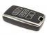 Husa de protectie pentru cheia inteligenta Land Rover Jaguar Proxy cu 5 butoane de TOPKEY.ro