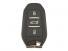 Smart key pentru Citroen cu 3 butoane, KEY, 433 Mhz de TOPKEY.ro