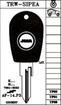 Alfa Romeo spații cheie cu spațiu pentru cip de TOPKEY.ro Alfa Romeo spații cheie cu spațiu pentru cip de TOPKEY.ro