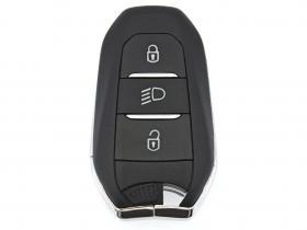 Cheie KeylessGo pentru Peugeot Citroen cu 3 butoane AES 4A, 433 MHz
