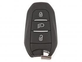 Cheie KeylessGo pentru mașini Peugeot cu 433mHz și 3 butoane