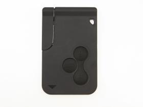 Cheie Smart cartela Renault Megane cu cheie de urgenta, trei butoane KEY